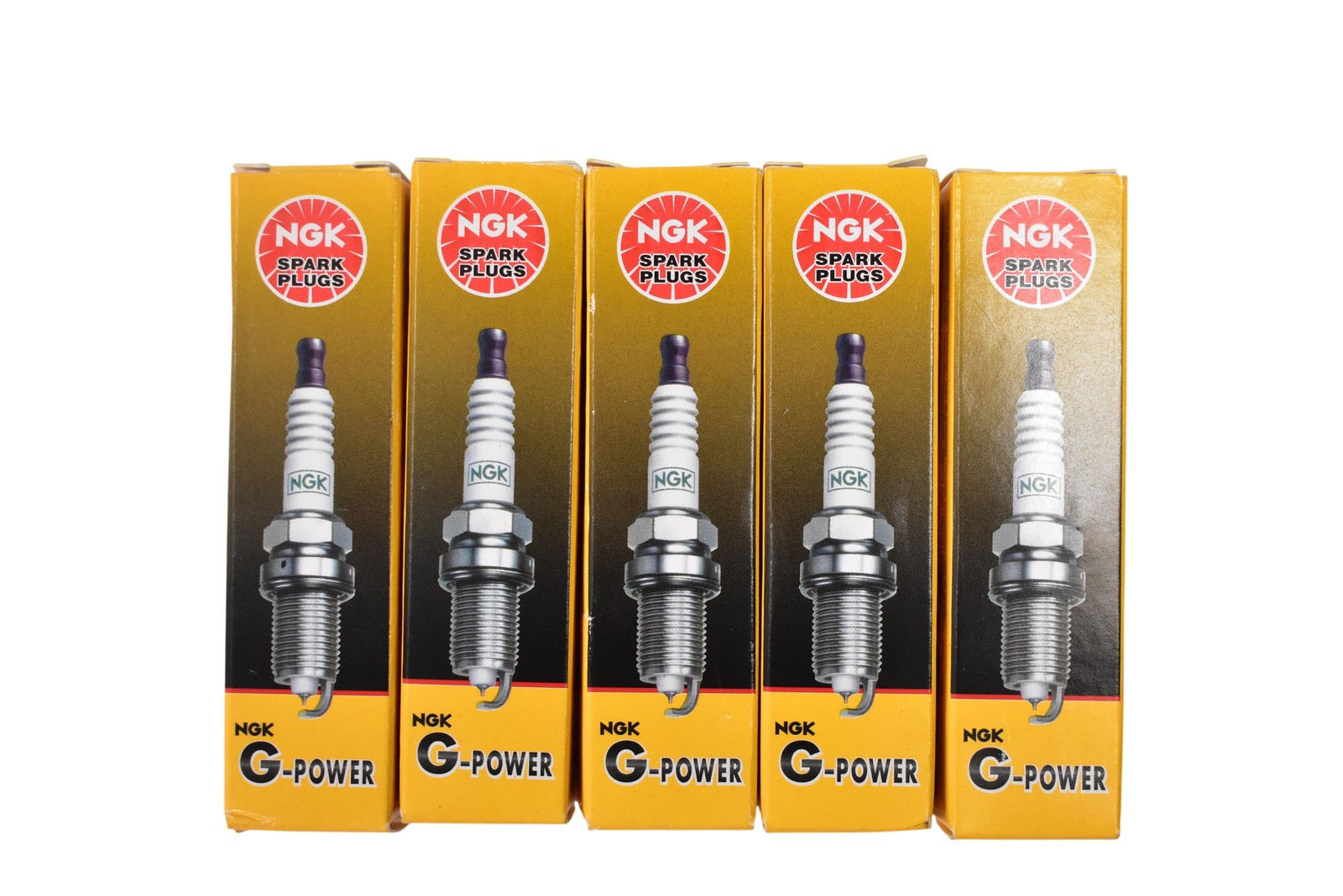 NGK G-Power Spark Plugs LTR5GP 5019 Set Of 5 New Automotive Ignition Parts