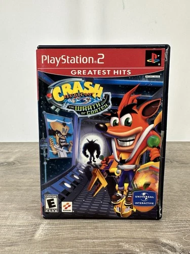 Crash Bandicoot The Wrath Of Cortex (Playstation 2) PS2 Disc, Case, & Manual
