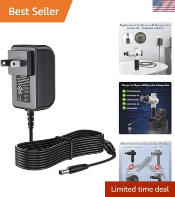 Charger for Hypervolt Massage Gun AC/DC Adapter for Hyperice Hypervolt 53000-...