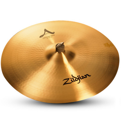 Zildjian A0036 22'' A Medium Ride Cast Bronze Cymbal With Large Bell Size New