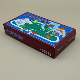 Nintendo Game & Watch BLACK JACK BJ-60 Multi Screen 1985 Mint In Box