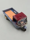 Vintage Bandai 3 Wheeled Tin Friction Truck In Working Condition Rare !