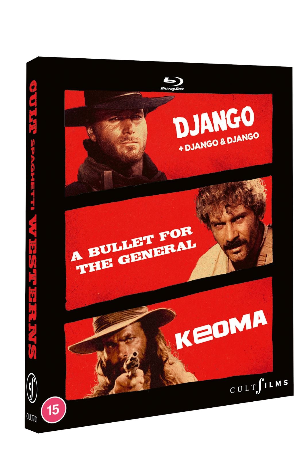 Cult Spaghetti Westerns [15] Blu-ray Box Set