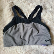 Nike Pro Classic Dri fit swoosh modern sports bra size Large