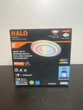 HALO 6” Smart WiFi Bluetooth Canless LED Recessed Light – New