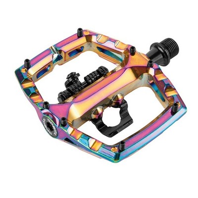XPEDO XTF03AC AMBIX Pedal 9/16'', oilslick (1 Paar)