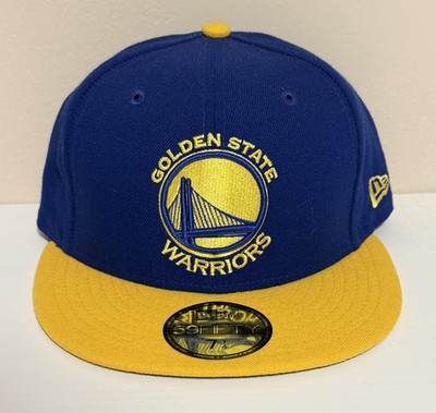 Mens New Era NBA 59Fifty Fitted Cap Golden State Warriors 2-Tone Size 7 1/4