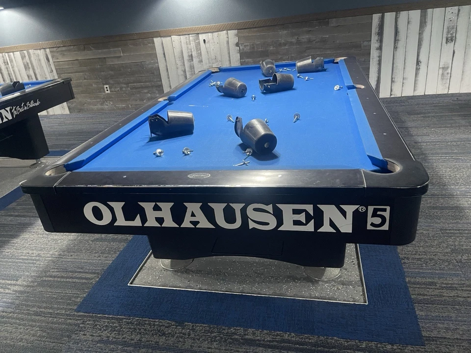 Olhaunsen Tournament Pro Blue And Black Pool Table/s - Image 2 of 4