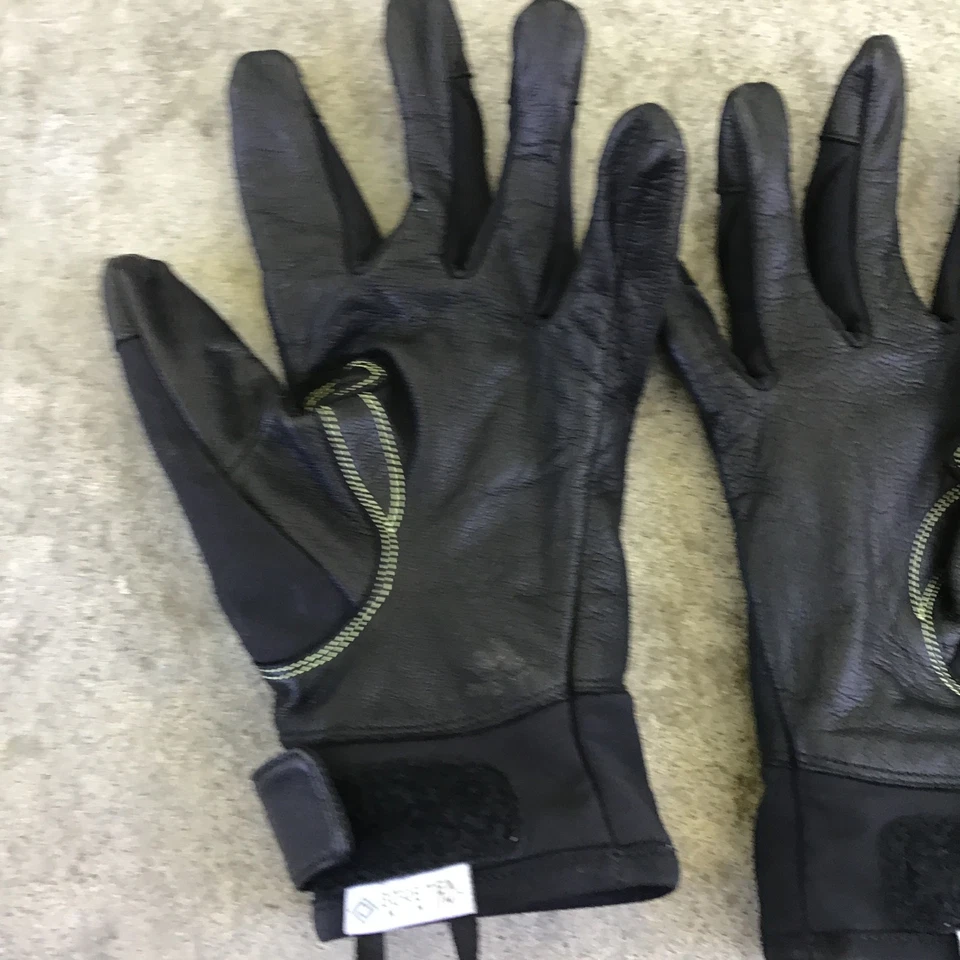 Guantes Arc'teryx Alpha SL Gore Tex Negro Grande Unisex Cuero Foto 4 de 4