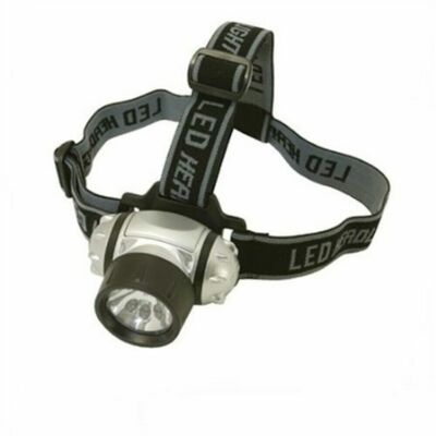 6 LED Krypton Head Light - Silverline Torch 868718