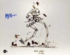 Nilo Rodis-Jamero Chicken Walker ROTJ Concept Art Signed 11x14 Photo BECKETT Nilo Rodis-Jamero Chicken Walker ROTJ Concept Art Signed 11x14 Photo BECKETT