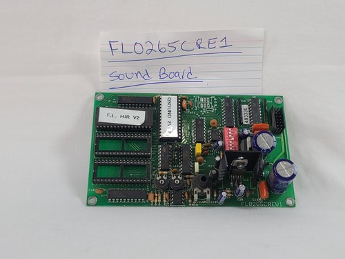 Sound Board - QSOUND 2V1.2 - FL0265CRE1 - Arcade / Slot Machine Audio PCB - 第 10/15 張圖片