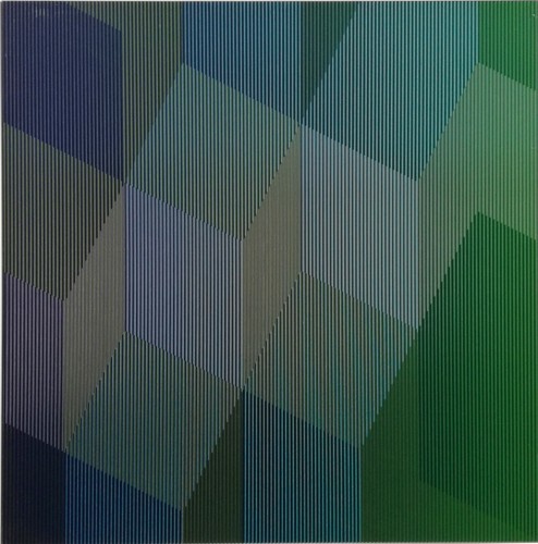 SANDI RENKO - Opera unica - cm 94 x 94. DISPONIBIL Le Parc, Careaga, A. Biasi - Picture 2 of 7