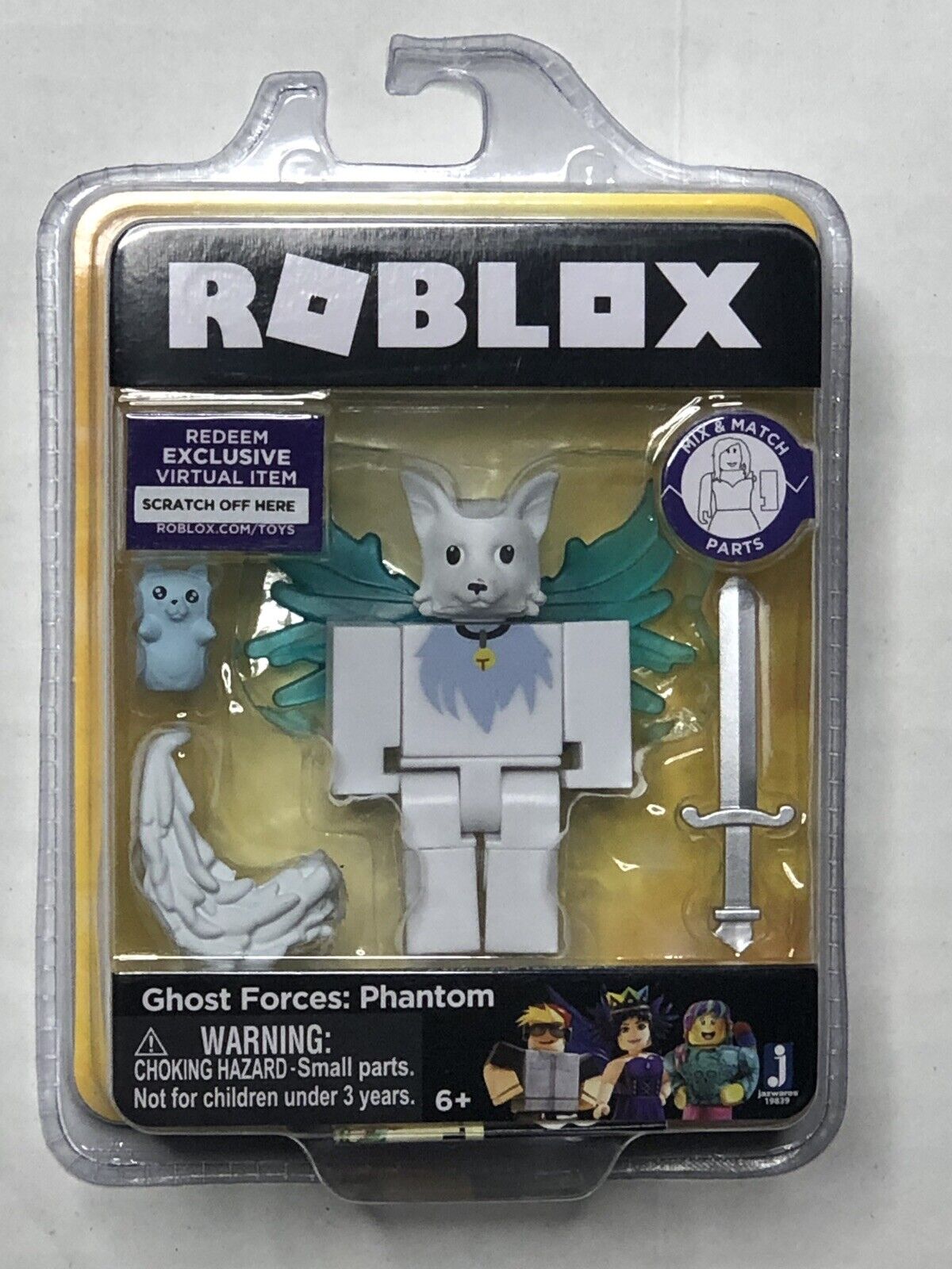 Roblox Phantom Forces Ghost Figure NEW Sealed RARE 3 Toy Mix