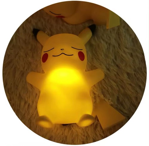 Pokemon Pikachu Night Light Glowing Children Toy Cute Bedside Lamp - Picture 4 of 4