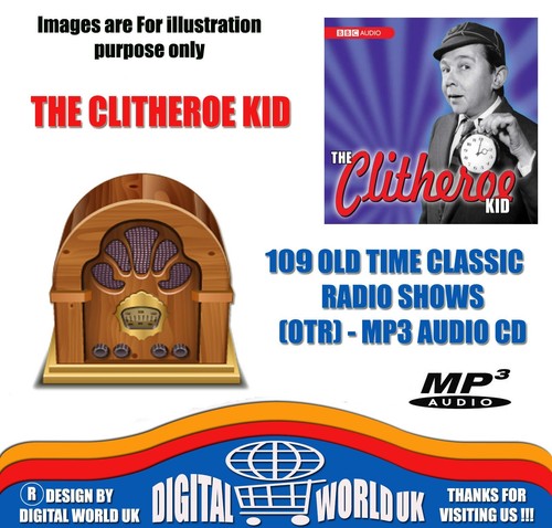 The Clitheroe Kid Classic Radio Comedy 109 Shows Audio MP3 CD 70+ Hrs Comedy OTR - Picture 2 of 2