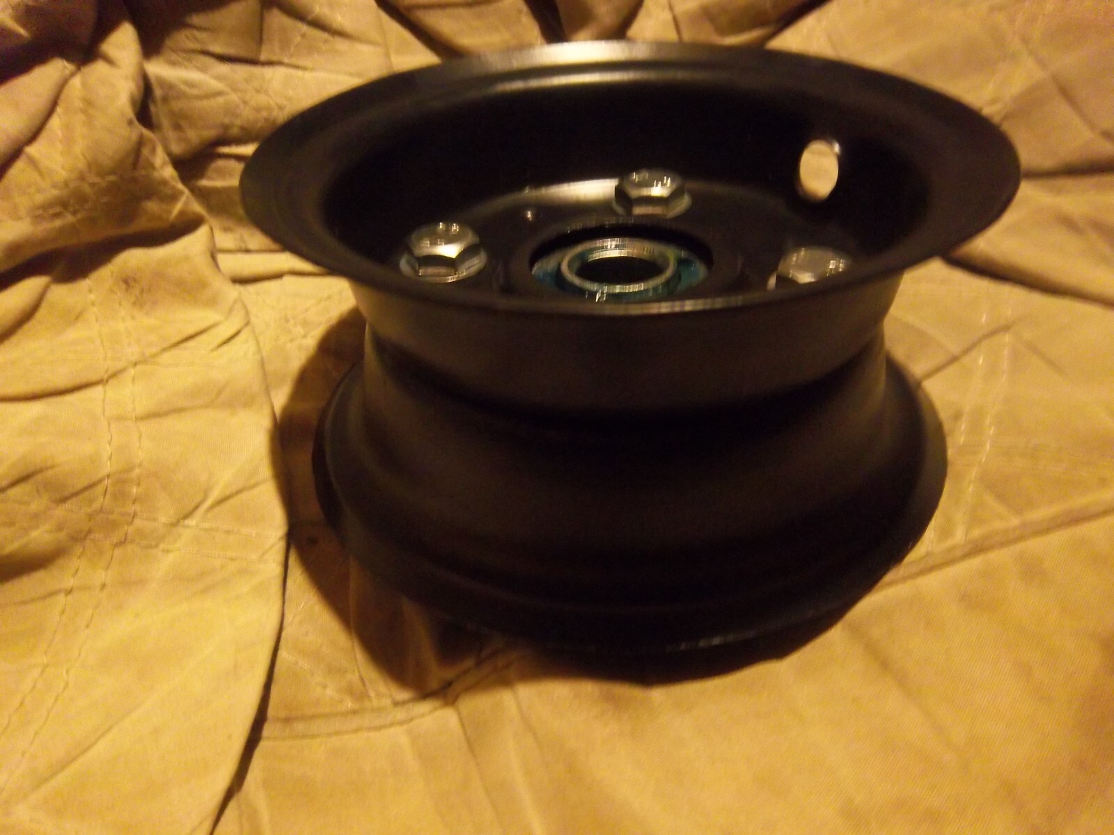 Tubr Type Rim 4.10/3.50-4 RIM, For 10 inch Tube type tires black WHEEL 5/8