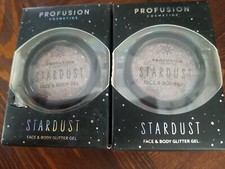 Profusion Cosmetics Face  Body Glitter Gel pink glitter New Sealed, 2 pack