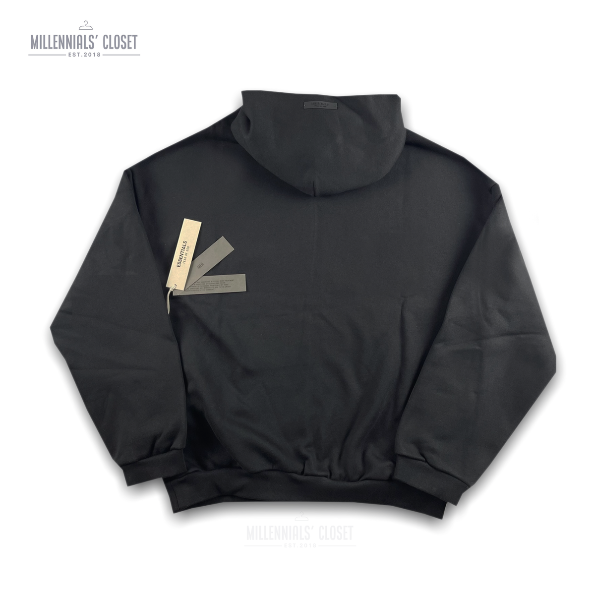 Fear of God Essentials Fleece Hoodie Black FW24 | eBay Fear of God Essentials Fleece Hoodie Black FW24 | eBay