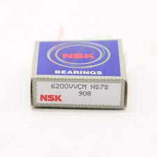 10Pcs New NSK 6200VV Deep Groove Ball Bearings 10 x 30 x 9mm Us