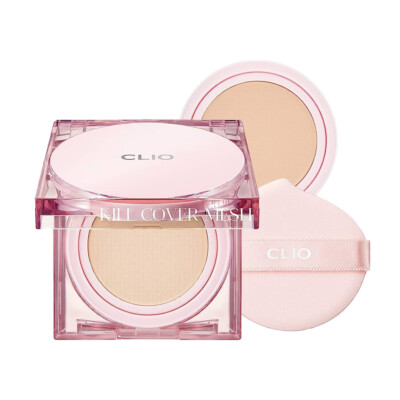 CLIO Kill Cover &セット全部３０種 CLIO] Kill Cover Mesh Glow Cushion - 1pack (15g + Refill 15g