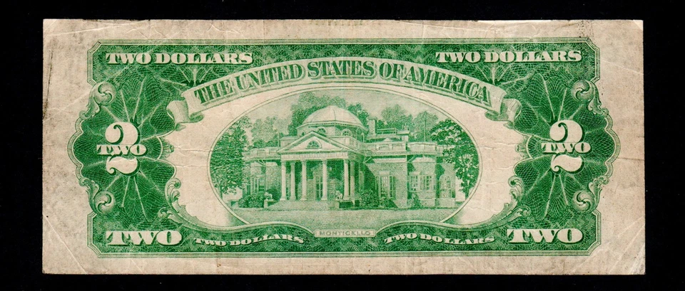 ⭐️$2 1928-D Red Seal United States Note STAR Free Shipping (H21) - Image 2 of 2