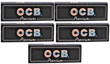 5x OCB  Ultra Thin Rolling Papers Single Wide *Low Prices*USA Supplier 
