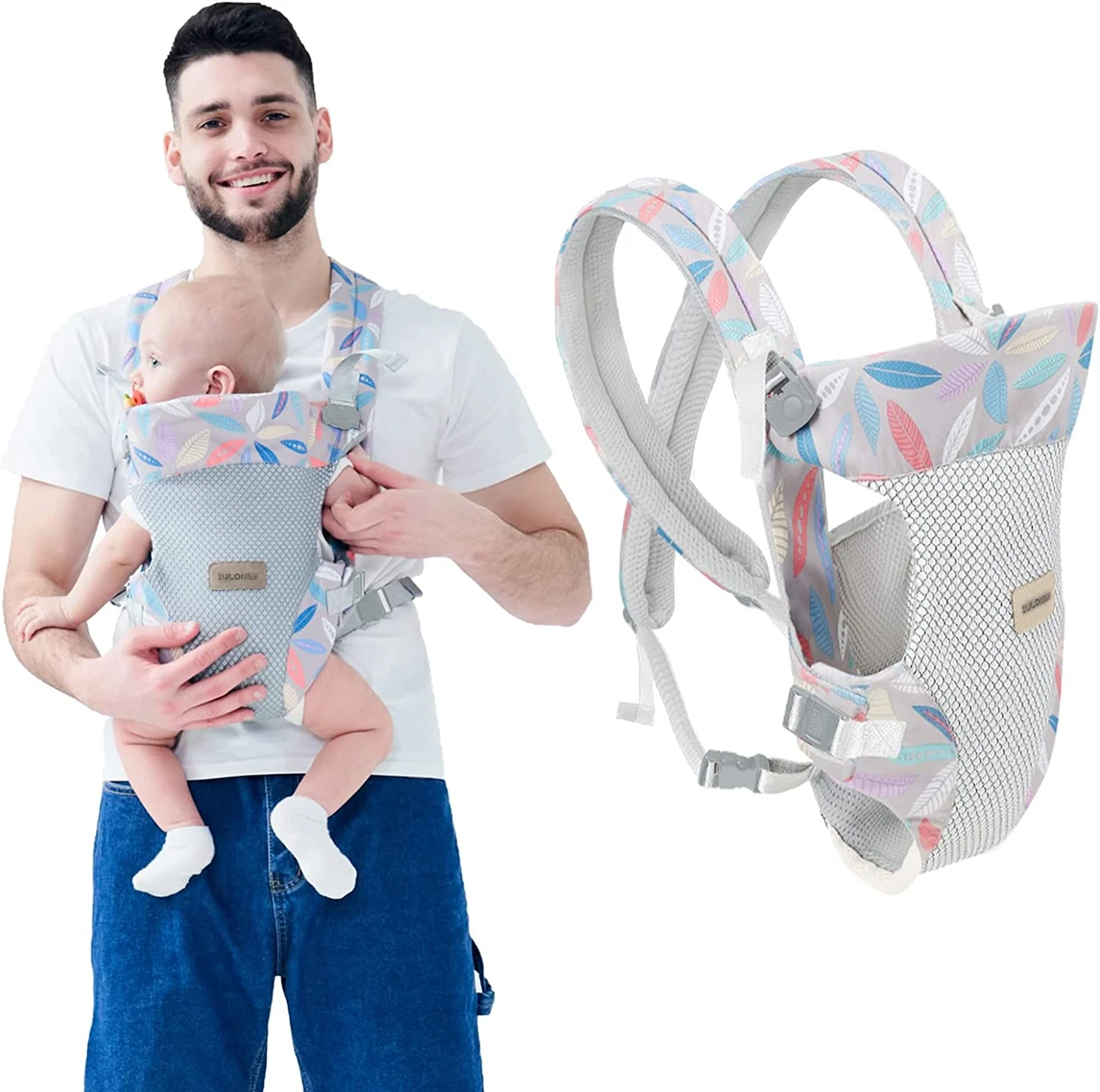 Portabeb Convertibile 4 in 1 Fascia Porta Beb Ergonomico