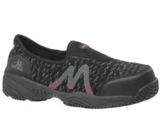 Moxie Trades 50180 Size 7 Women's Loafer Shoe Composite Work Shoe, Black New