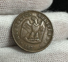 1878 Bolivia 2 Centavos Km-164.1 - Scarce - Free Usa Shipping! B3654