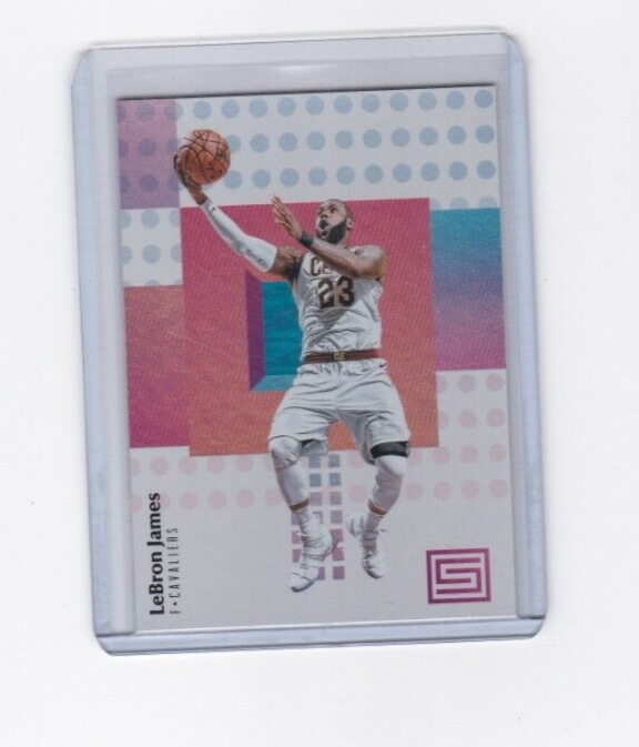 LEBRON JAMES 2017-18 PANINI STATUS BASKETBALL CARD-THE SCORING KING SHIPS FREE