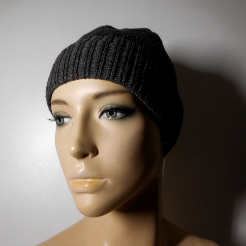 N23.568 Cappello Grigio Nero Taglia Unica Eurodragone Italie Moda Vintage Da Hom - Foto 4 di 16