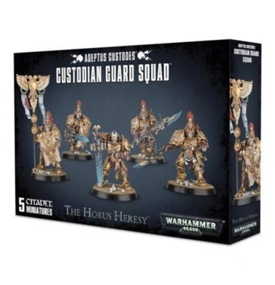 Games Workshop 99120108006 ''Adeptus Custodes Custodian Guard Miniature Game,B...