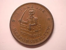 Hard Times Token- I Take The Responsibility- Choice Brown AU