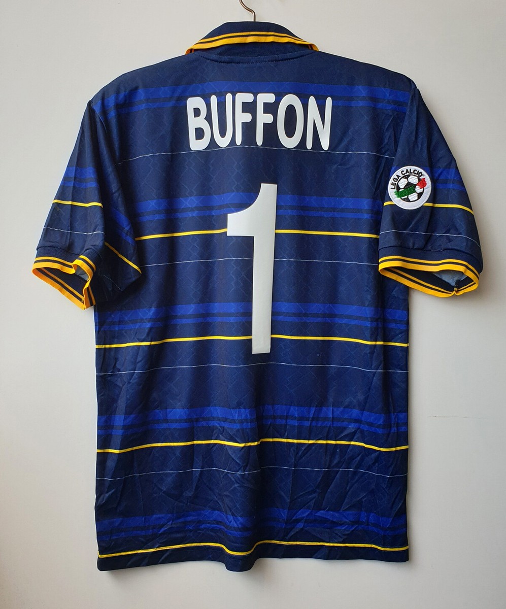 98-99 パルマ　GK #1 BUFFON L 98-99 パルマ GK #1 BUFFON L Football Photo GIANLUIGI BUFFON
