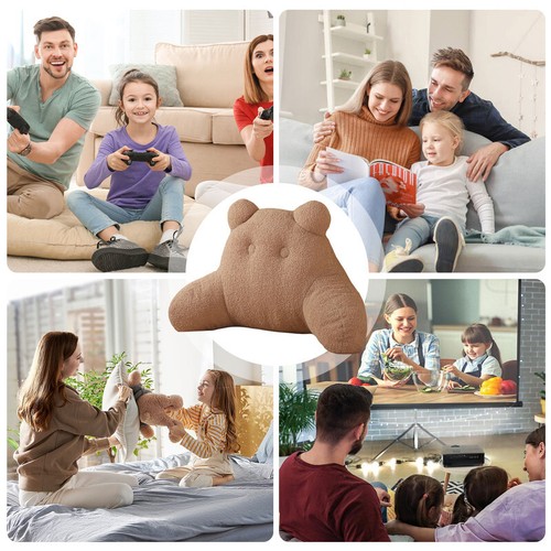 Reading Pillow for Kids Bed Rest Pillow With Arms Small Back Cushion - Picture 61 of 70