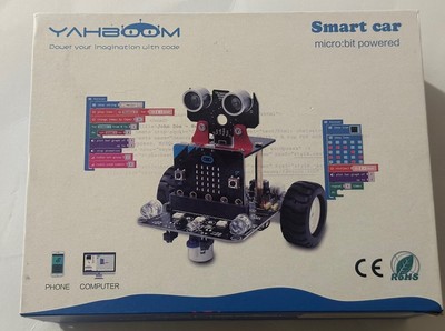Build Yahboo Smart Robot Car with microbit powered Main Robot Remote & Manual