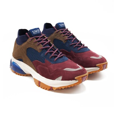 Snkr Project Rodeo SNKR Project Canal Mens Shoe- Burgundy/navy | eBay