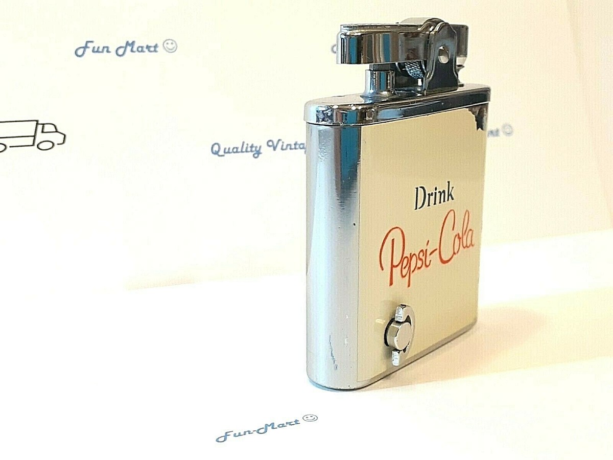 Vintage PEPSI COLA MUSICAL LIGHTER / VVHTF Complete Clean & Works