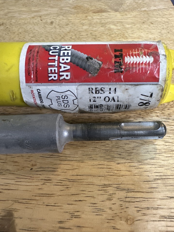 ITM RBS14 12” SDs Plus 7/8” Rebar Cutter new eBay