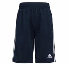 Adidas Youth Shorts Unisex w/ Elastic Waistband & Drawstring w/Colors! NWT!