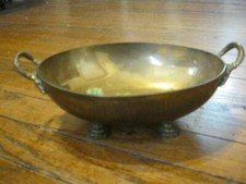 Enesco Brass Footed Planter Trinket Holder (SC-4)