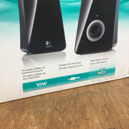 Altavoces Logitech Computadora PC Mac Apple Juegos Música Escritorio Laptop de Colección - Imagen 2 de 6