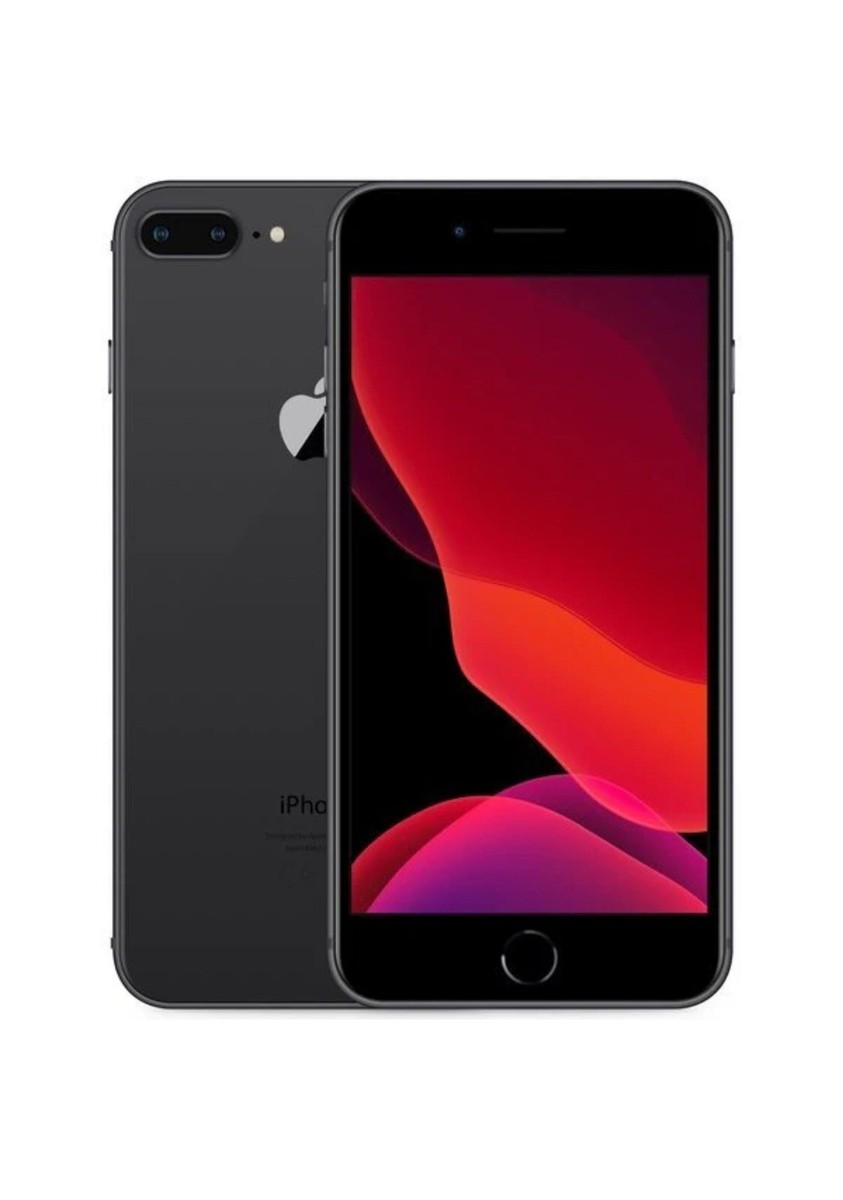 Apple iPhone 8 Plus - 64GB - Unlocked black grey Excellent