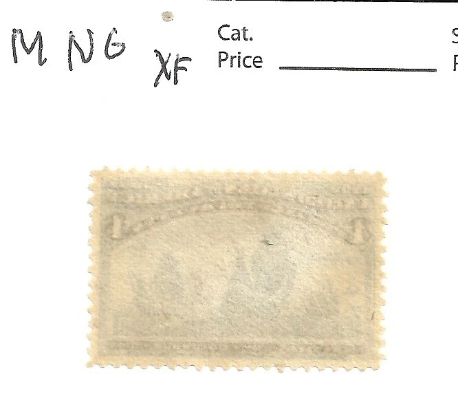 EE. UU. # 233, 4 centavos ultramar, XF, sin usar, sin goma de mascar, Expo Colombiana de 1893 Foto 2 de 3