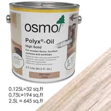 OSMO 3051 Polyx Oil RAW MATTE Wax Interior Water Repellent Wood Finish