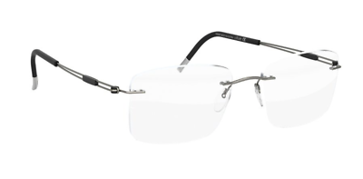 Silhouette Eyeglasses 5521 EZ 6560 Titan Next Generation Gunmetal