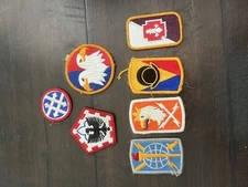 Army & Usamm Patches Some Vintage Patches