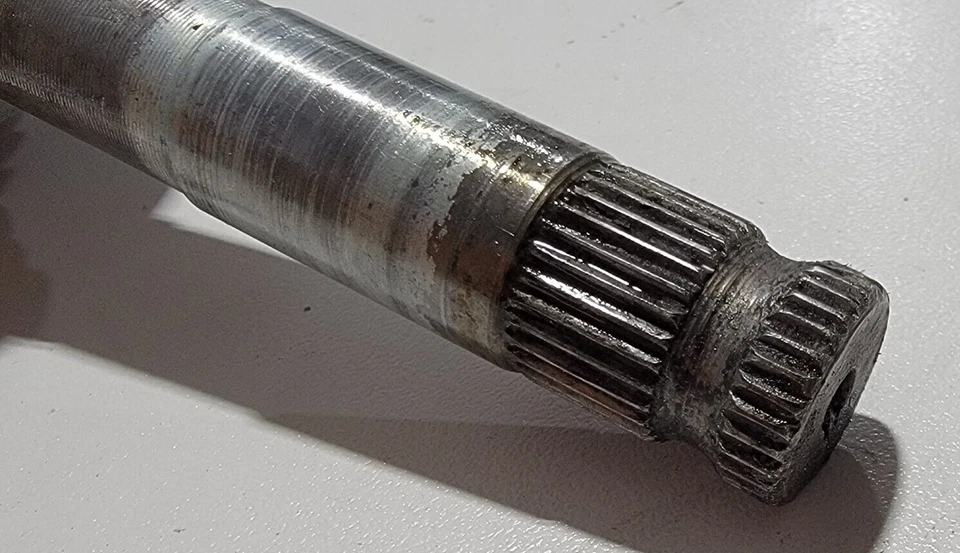 Engranajes de husillo de eje de arranque 1973-1976 Honda TL125 Trials TL 125 K1 73 74 75 Foto 2 de 4