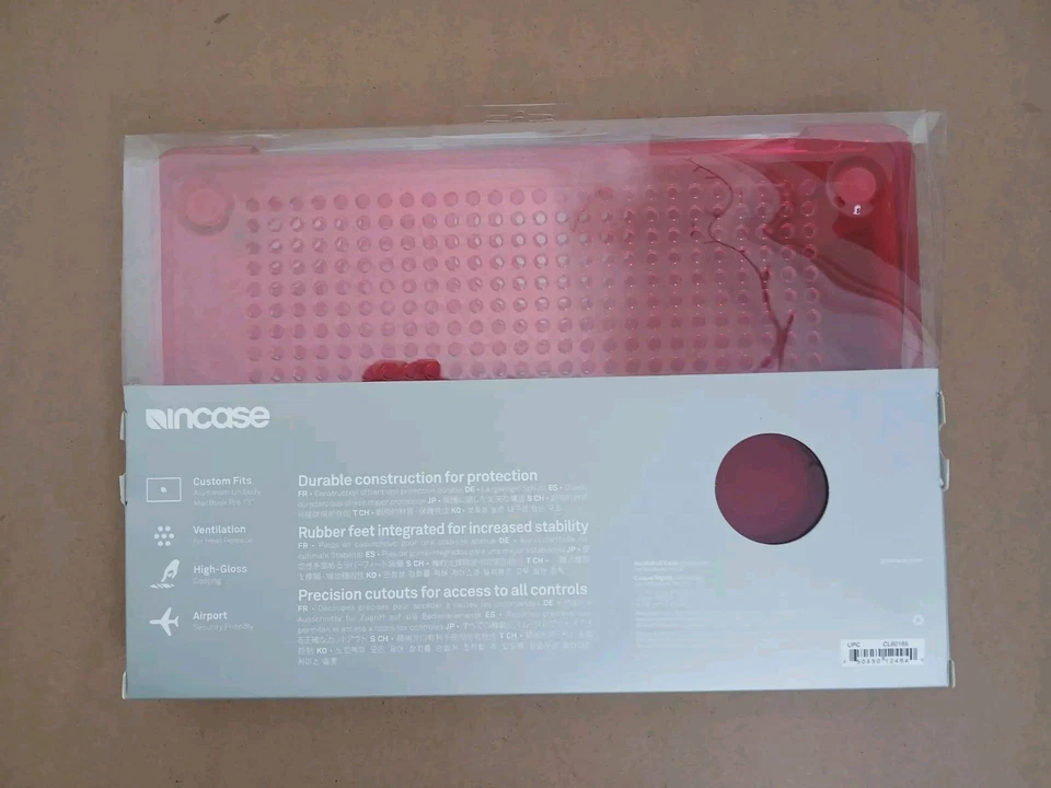 Lote de 2 fundas rígidas con estuche frambuesa para MacBook Pro 13" aluminio unibody  Foto 4 de 4